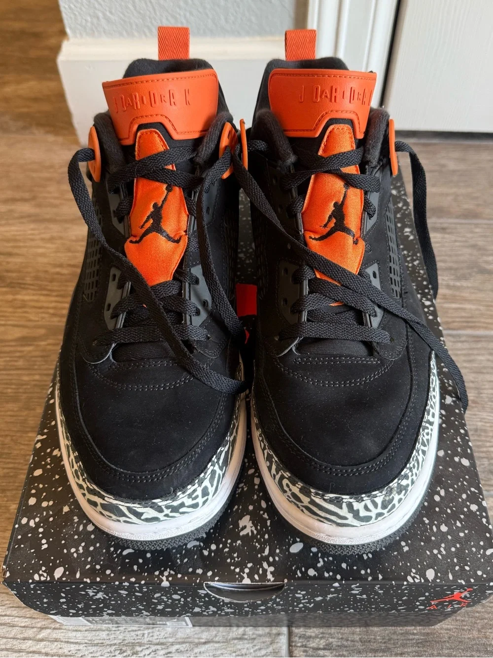 Jordan Spizike Low Shoes Black/Starfish 12 Men
